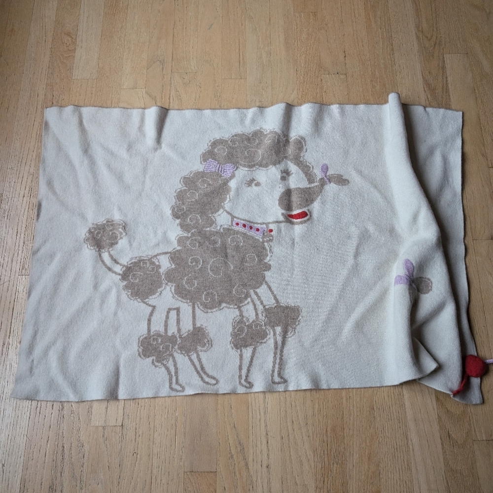 10to12 Baby Lounge 100% Cashmere Blanket with Tassels